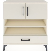 Arges Şifonyer 4 Raflı Tek Çekmeceli 2 Kapaklı 88x30x96 Aytaş... Aytaşı