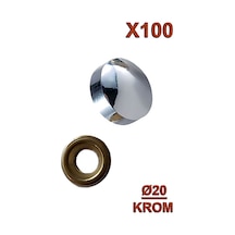 Vida Kapama Ø20 Krom 100 Adet