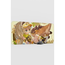 Kachina Genshin Impact Anime Oyuncu V2 - 90x40 Xxl Gaming Mouse Pad Fare Altlığı