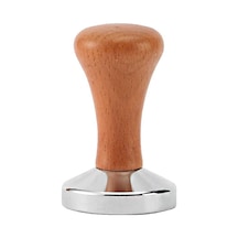 Çelik 51 Mm Espresso Makinesi Tamperi Barista Ekipmanı Mt135 Gümüş