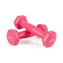 Gymo Hex Shape Vinil Dambıl 2x500g Pembe
