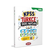 Data 2026 Kpss Türkçe Ders Notları Data Yayınları