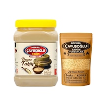 Beyaz Tahin 930g Beyaz Kavrulmamış Çiğ Susam 500g