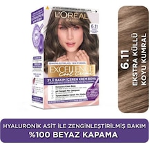 L'oréal Paris Excellence Cool Creme 6.11 Ekstra Küllü Koyu Kumral Saç Boyası