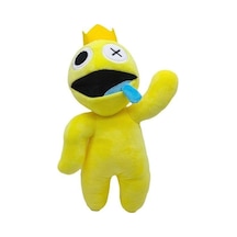 Rainbow Friends Sarı Sapka Ithal Peluş Oyuncak 30cm Sarı