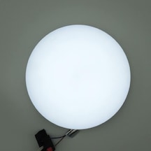 Yuvarlak Dış Mekan Sıva Üstü 20w Led Panel Armatür Trafolu Beyaz Işık