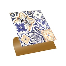 Tink KENDİNDEN YAPIŞKANLI KARMA MAVİ ÇİNİ DESENLİ PVC KARO 30X30 CM