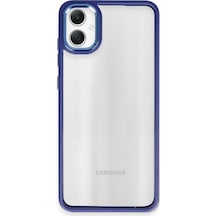 Samsung Galaxy A05 Kılıf Power Silikon - Lacivert Çok Renkli