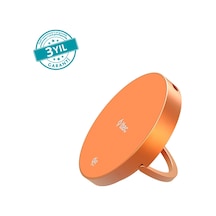 Ttec Aircharger Pro 2 Bliss Qi2.2/magsafe Özellikli 25w Apple Uyumlu, iPhone Uyumlu /android Stantlı Kablosuz Hızlı Şarj Aleti Turuncu