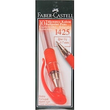 Faber Castell 1425 Tükenmez Kalem 0.7 MM Iğne Uçlu Kırmızı 10'lu