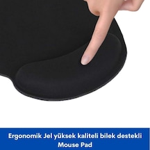 Mouse Pad Bilek Destekli Jel Mouse Pad,ergonomik Kaymaz Taban,oyun Ve Ofis İçin Fare Altlığı,su