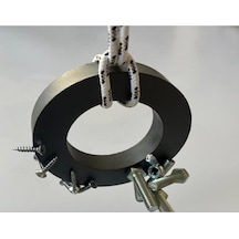 Şantiye İnşaat Çivi Vida Toplama Mıknatısı - Metal Toplayıcı 10 Metre Halatlı Güçlü Halka Mıknatıs 1