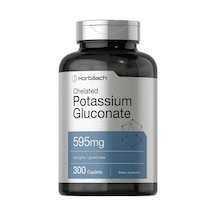 Horbäach Chelated Potassium Gluconate 595mg 300 Capsul.usa ...