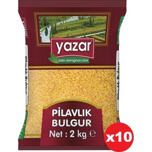 Yazar Pilavlık Bulgur 10 x 2 KG