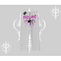 Beyaz Baggy Eşofman Altı Autumn Spider Gri