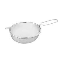 İdealisk 20 Cm Paslanmaz Çelik Metal Süzgeç Krom