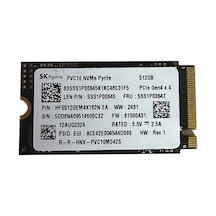Sk Hynix Pvc10 512gb 5100/2200mb/s Gen4x4 M.2 22x42 Ssd Diğer Sk Hynix Pvc10 512gb 5100/2200mb/s Gen4x4 M.2 22x42 Ssd Diğer