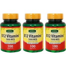 Vitapol Vitamin B12 3X100 Tablet B12 Vitamini Şubat 2024