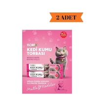 Florex Pudra Kokulu Kedi Kumu Torbası 82x50cm/ 7 Adet X 2 Adet