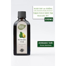 Masala Saf Avokado Yağı 100 ML Soğuk Pres İçilebilir (Avocado Oil)