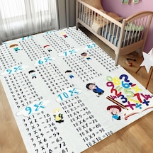 Çocuk Bebek Halısı Çarpım Tablosu Eğitici Oyun Halısı Gri Halı Yıkanabilir Kaymaz Taban Gri Çocuk Bebek Halısı Çarpım Tablosu Eğitici Oyun Halısı Gri Halı Yıkanabilir Kaymaz Taban Gri