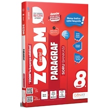 Günay Yayınları 8 Sınıf Zoom Serisi Paragraf Soru Bankası