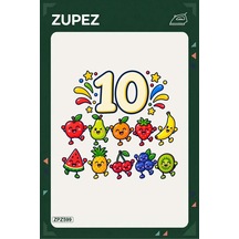 Zpz599 On Meyveli Kutlama Ütüyle Uygulanabilir Transfer Baskı - 911529593