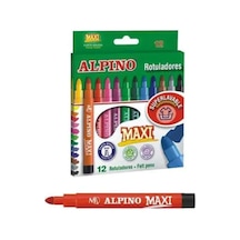 Alpino Maxi 12'Li Kalın Uçlu Keçeli Kalem 6 Mm Ar000006