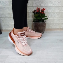 M.p 1674 Bej Renk Fuspetli Bayan Yürüyüş Dolgu Spor Ayakkabı 001