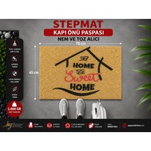 Tr Stepmat Home Sweet Home Kapı Önü Paspası 45x70 Cm Genel