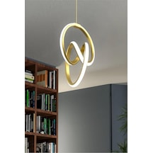 Imza Model Tekli Modern Sarkıt Led Beyaz Işık Ultra Power Led Avize Salon Mutfak Oda Hol Ledli Diğer
