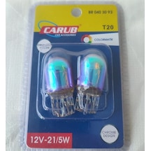 Carub Diadem Park Ampulü T20 Wy21/5w 12v Amber Turuncu 2'li Takım