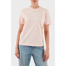 Calvin Klein Bayan T Shirt Lv147c857g Vı7 Açık Pembe Açık Pembe