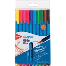Liqeo Fineliner Kalem 10 Renk