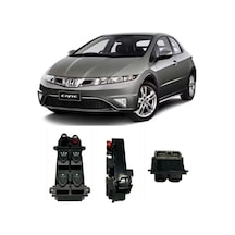 Honda Civic Hatchback Cam Düğme Ön Sol Çift Auto 2007-2011 Fn2