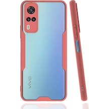 Newface Vivo Y53s Kılıf Platin Silikon - Pembe