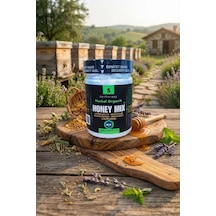 Nurbal Şifa Merkezi Honey Mix 5 Organik Arısütü Polen Propolis Perga Bal 400 G