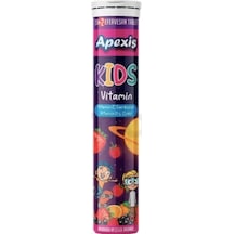 Apexis Kids Vitamin 22 Efervesan Teblet