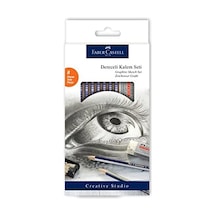 Faber-castell Goldfaber Dereceli Kalem Çizim Seti, Natural 124-Pembe