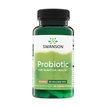 Takviye Swanson Nutrition Probiyotik 16 Suş 20 Milyar Cfu 60 An Kapsül Gıda Takviye