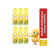 Dalin Orman Esintisi Sprey Bebek Kolonyası 6 X 100 Ml