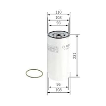 Bosch F026402038 Yakit Filtresi 0001442310 0112142450 0112142463