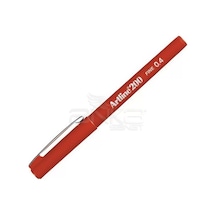 Artline Fineliner 200 0.4mm Ince Uçlu Yazı Ve Çizim Kalemi Red