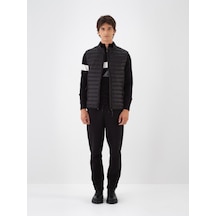 Xint Siyah Formunu Koruyan Regular Fit Yelek 190591