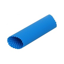 Silikon Sarımsak Soyucu - El Kokusu Olmadan Saniyeler İçinde Sarımsak Dişlerini Soyar - Cilt Silindiri - Mavi Siyah