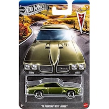 Hot Wheels Silver Series 1:64 Tekli Arabalar - 70 Pontıac Gto Judge Grt01 - Jky13 Çok Renkli