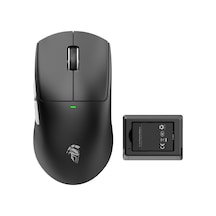 Hydra Supreme 42.000 Dpi Paw 3950 Şarj İstasyonu & Ptfe Kablosuz Gaming Mouse 2.4ghz + Bt + Type-c Paw3950