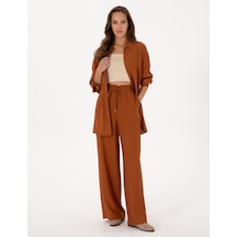 Pierre Cardin Kadın Tarçın Pantolon Kanvas-chino 50313701-vr191 Tarçın