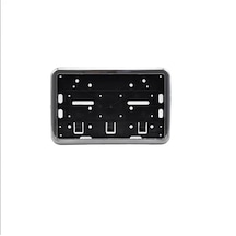 Plaka Altı Kare 26x17 Cm Motor Çerçeveli Krom Plakalık