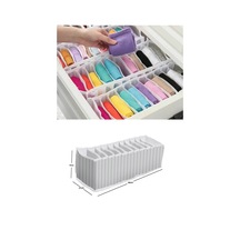 11 Gözlü Çekmece Içi Akordiyon Organizer - Medium 15 X 44 X 17 Kumaş 25 X 25 Gri Tr Diğer